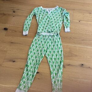 Emerald Roller Rabbit Pajamas Size 12